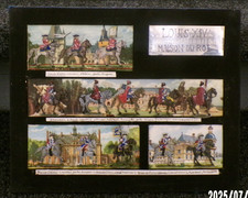 Diorama sur cadre LOUIS XIV
