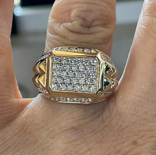 Bague alliance homme diamant