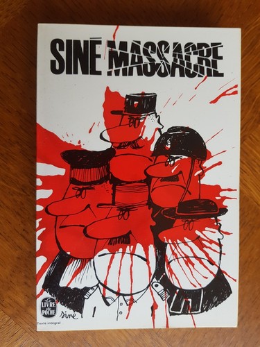 Livre poche siné - bd, "siné