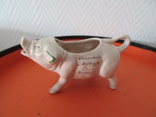 Sauciere villenauxe cochon - villenauxe,