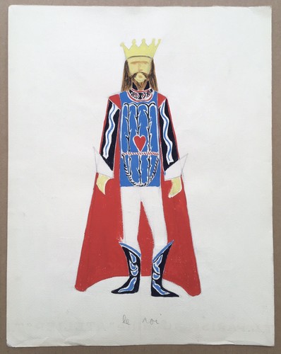 Dessin original gouache - dessin,