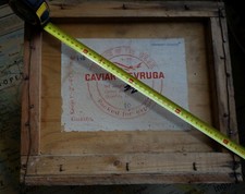 Caisse de boite de Caviar