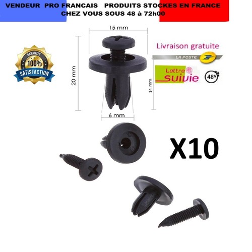Clips fixation universel - clips,