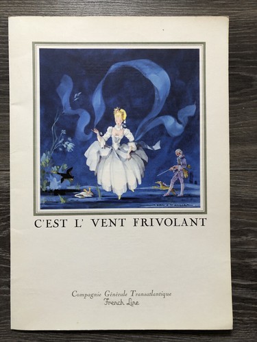 Paquebot liberté menu - ,