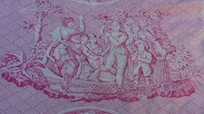 ANCIEN TISSU VINTAGE FRENCH