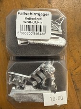 warlord games Bolt Action Fallschirmjager Kettenkrad 