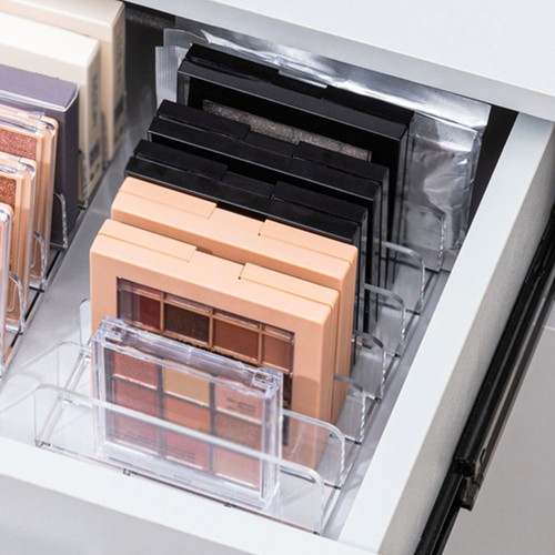 Clear plastic makeup palettes - clear,