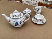 SERVICE A THÉ VILLEROY ET BOCH MÉLINA 8 TASSES THÉIÈRE POT LAIT SUCRIER