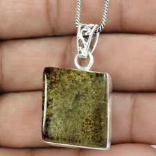 Naturel Lodolite Gemme 925