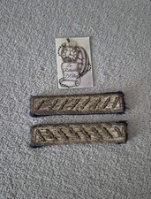 Paire d'attentes d'épaulettes de veste d'officier ou sous officier en canetille