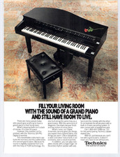 Vtg Print Ad Technics SX-PR1