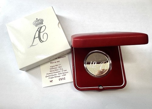 Coffret pièce monaco 10 - pièce,