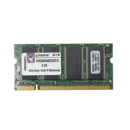 Kingston kvr266x64sc25 512 - kingston, kvr266x64sc25/512
