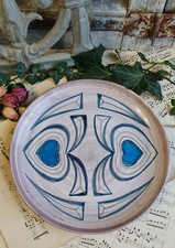 ANCIEN PLAT ROND CERAMIQUE