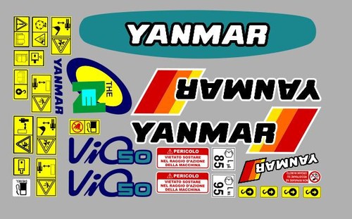 Yanmar vio autocollants - 50,