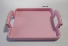 Lego 6944 Tray with Handles 5x4x1 Pink Plateau Rose du Belville 5808 MOC-A6