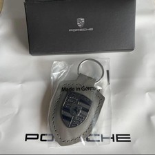 Porte-clés écusson cuir