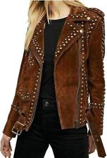 Blouson motard femme en cuir