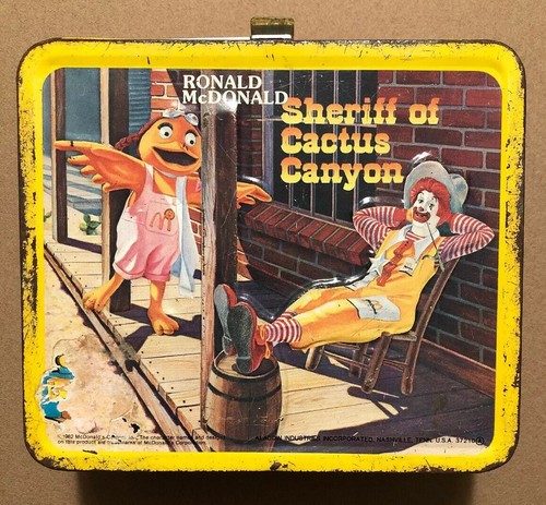 Mcdonalds metal school - mcdonalds, lunch
