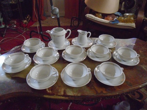 Service thé porcelaine - service, à