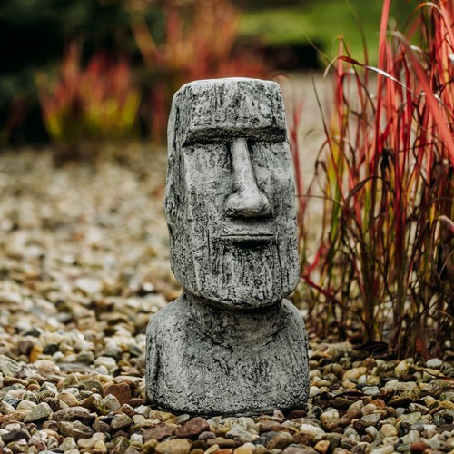 Figurine pierre moai - moai, tête