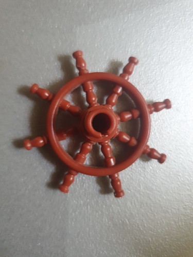 Volant marron foncé playmobil - marron,