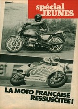Publicité ancienne la moto française issue de magazine 1981