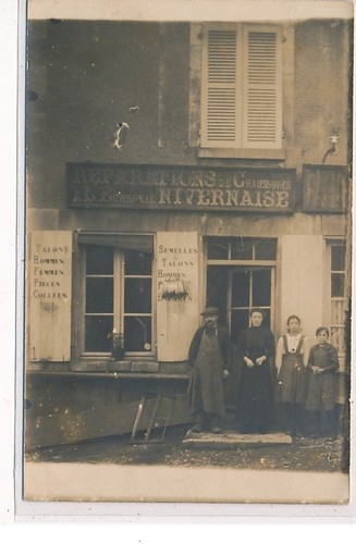 Nevers carte photo - -,