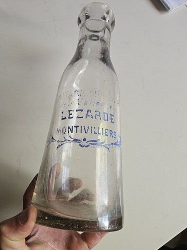 Pot verre lait souffle - verre,
