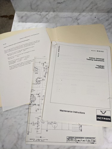 Instron maintenance service - maintenance,
