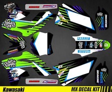 Kit Déco Moto pour / Mx Decal Kit for Kawasaki KXF - Deft F
