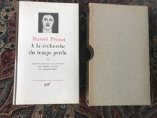 LA PLÉIADE      MARCEL PROUST     À LA RECHERCHE DU TEMPS PERDU II (2)      1983