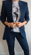 Veste blazer bleu zadig - veste, et