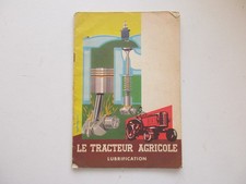 LE TRACTEUR AGRICOLE LUBRIFICATION BE/TBE manuel édité par shell maroc