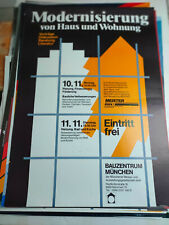 Affiche modernisation maison