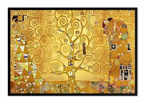 Gustav klimt arbre toile - -,