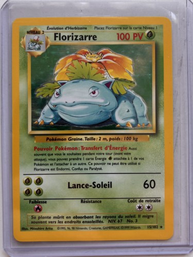 Carte pokemon florizarre - pokemon,