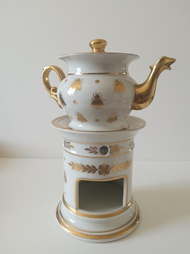 Tisanière porcelaine style - porcelaine,