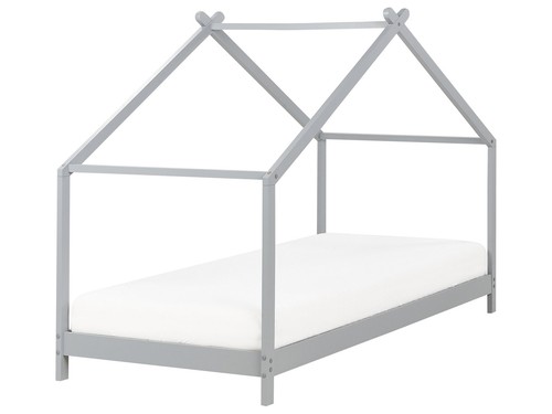 Lit simple moderne bois - lit,