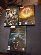 Lot Des 3 SEIGNEUR DES ANNEAUX BATAILLE POUR LA TERRE DU MILIEU Pc