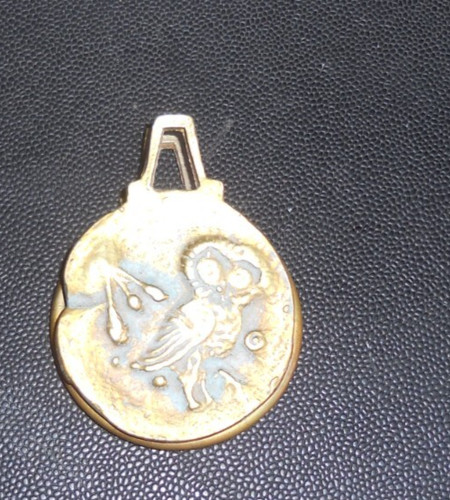 Ancienne pince billet en - a,