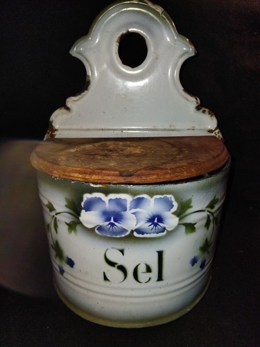 Ancienne boite sel - boite, en