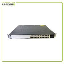 WS-C3750E-24PD-E V03 Cisco Catalyst 3750E 1GbE 24 Ports PoE Commutateur Réseau