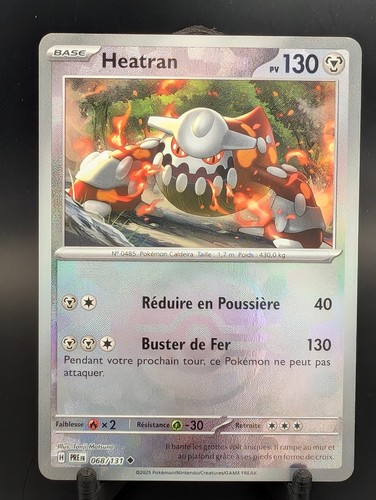 Carte pokemon heatran - carte,