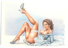 2013  Magnifique Dessin au crayon graphite   nu féminin   , original  A. STEIN