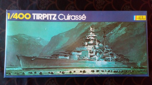 Heller 400 tirpitz 1038 - 1/400, no.1038
