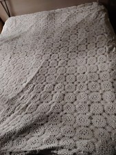 Couvre lit ancien crochet - au,