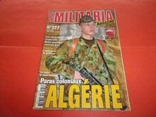 REVUE "MILITARIA MAGAZINE",n°277, contenu en couverture,riche documentation