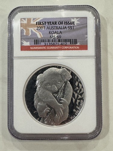 2007 australia 1oz - 1oz, silver