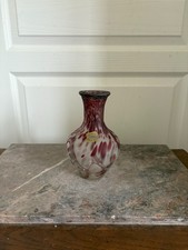 Ancien Vase Verre Soufflé